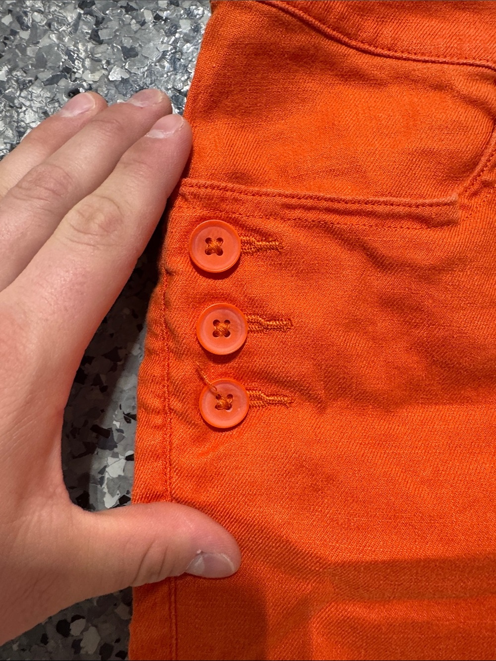 CAbi Orange Wide-Leg Crop Pants - Picture 2 of 5